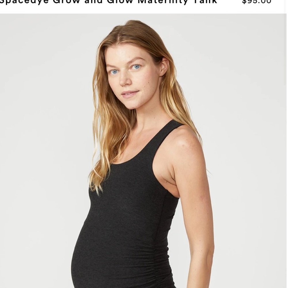 spacedye Grow and Glow Maternity Tank